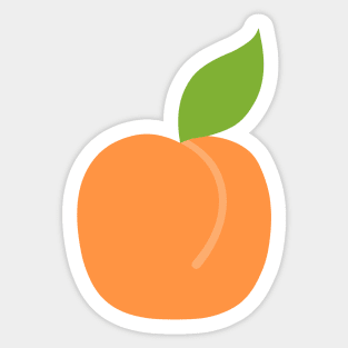 Apricot Sticker